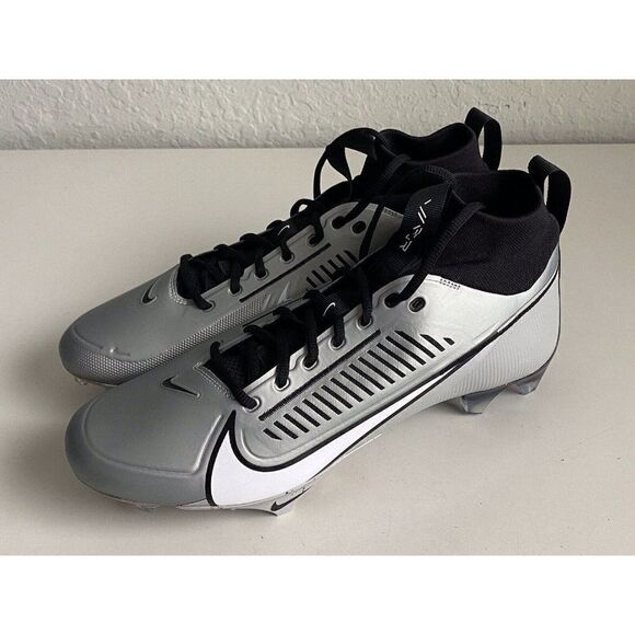 Nike Vapor Edge Pro 360 2 Grey Black Football Cleats DA5456-002 Men’s Sz 13 - Picture 7 of 10
